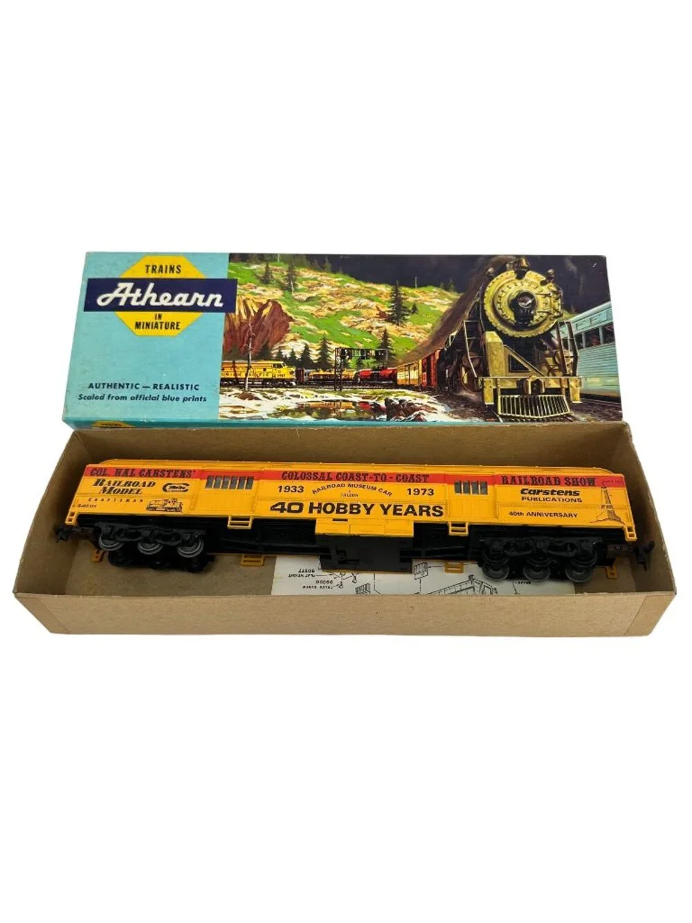 Athearn Colossal Coast to Coast 40th Anniversary Baggage Car